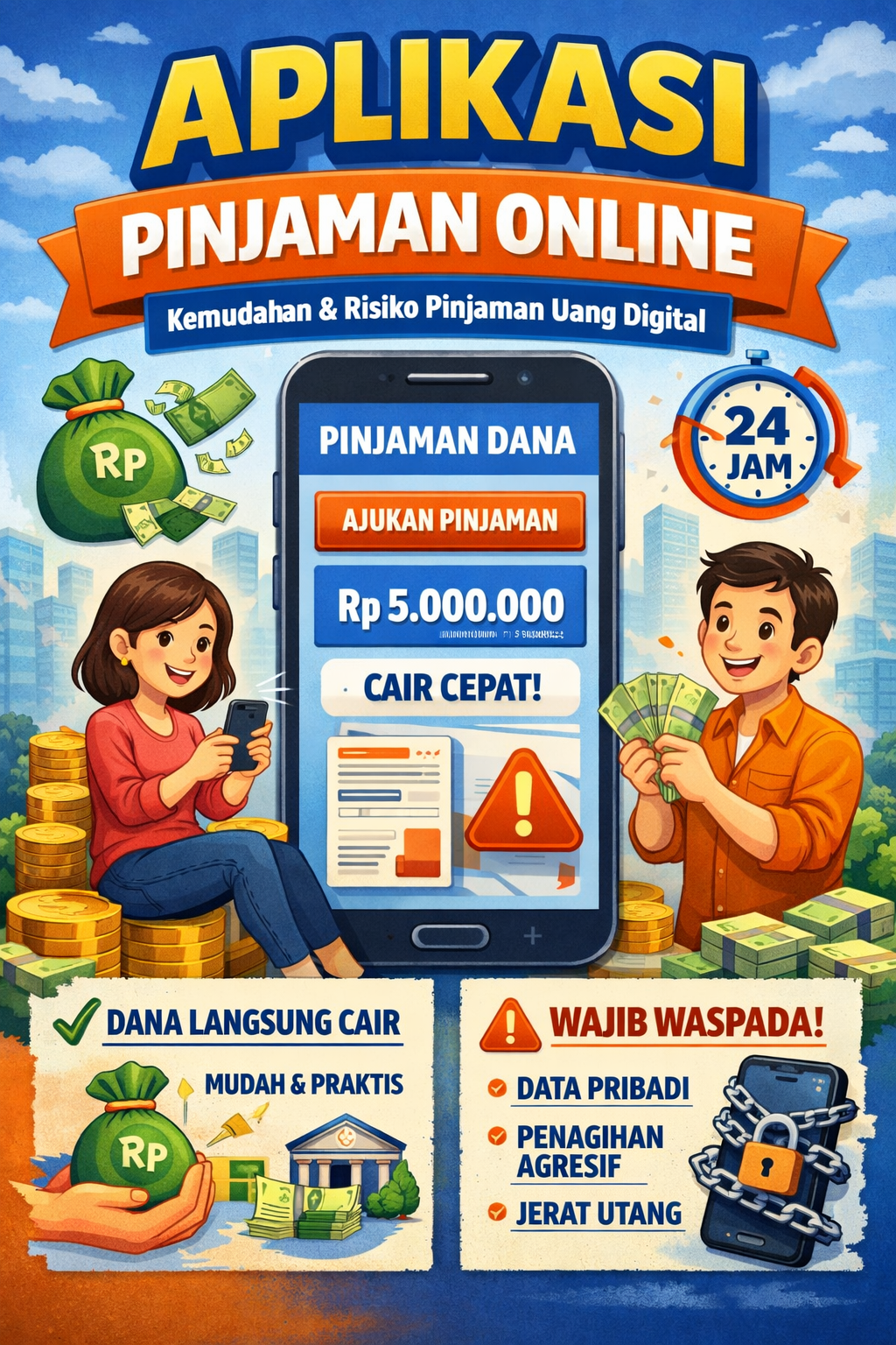 Aplikasi Pinjaman Online Aman & Resmi OJK dengan Bunga Rendah Terbaru